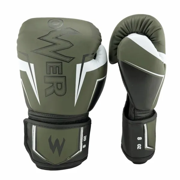Перчатки боксерские Power 8-12oz 25P2-KHAKI