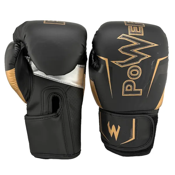 Перчатки боксерские Power 8-12oz 25P2-BGOLD