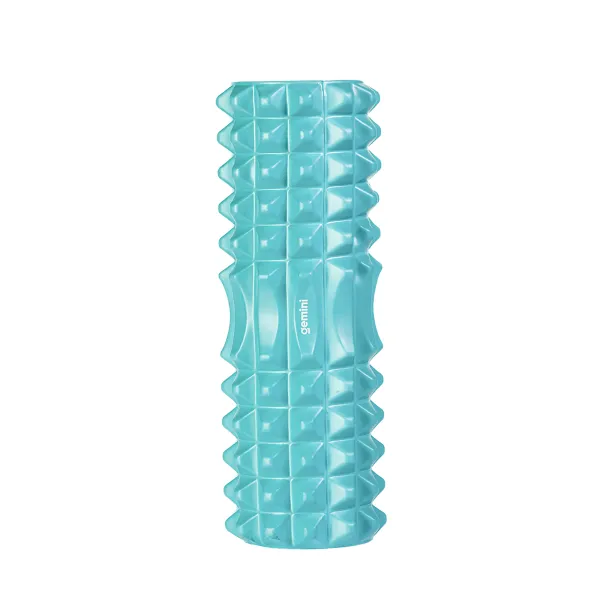 Ролер для занять йогою та пілатесом Gemini Hard G0007-33CYAN 33см*12,5см