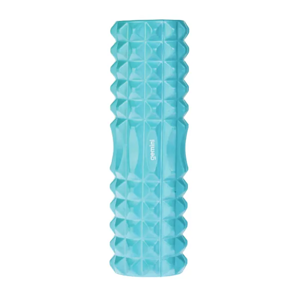 Ролер для занять йогою та пілатесом Gemini Hard GY-2000CYAN 30см*9,5см бірюзовий