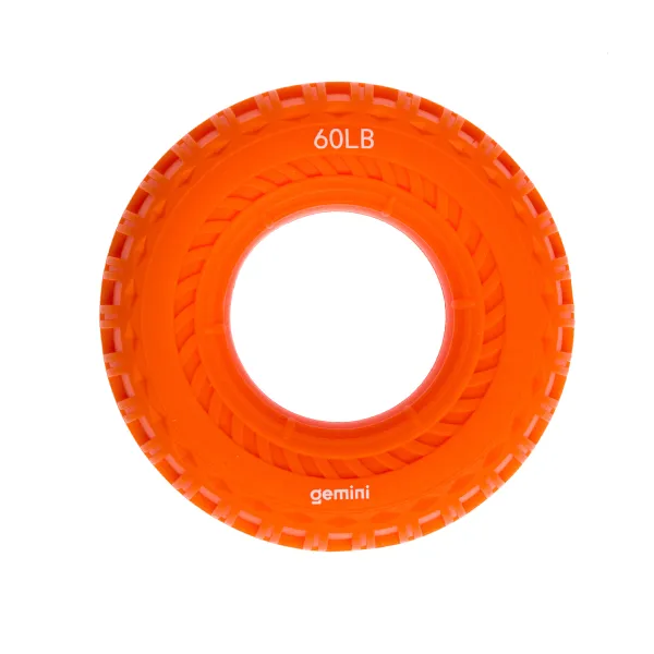 Silicone wrist expander ring Gemini GI-3993-60LB load 27kg orange 