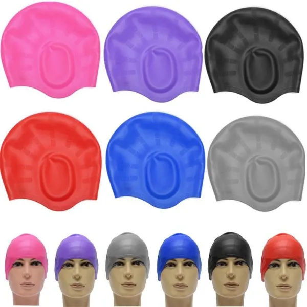 Swimming cap ear 