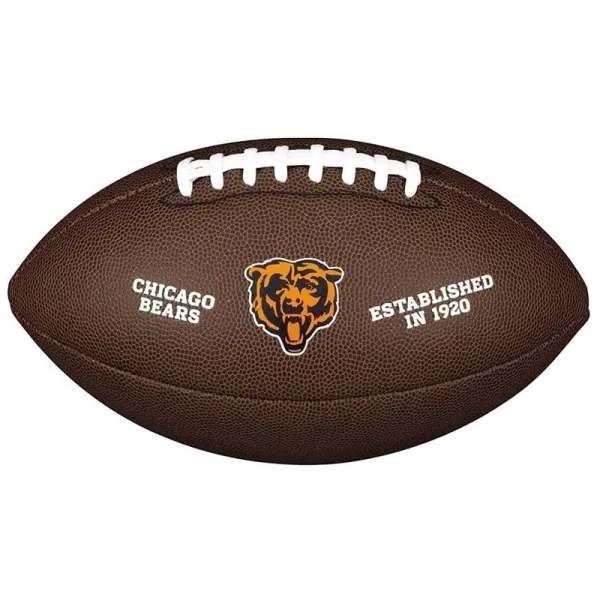 М'яч для американського футболу Wilson NFL LICENSED BALL CH розмір 5 WTF1748XBCH (Оригінал)