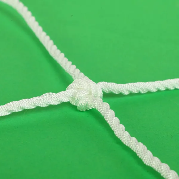 Сетка на ворота футбольные AOPI в комплекте из 2 штук 5,5x2,1x1,1х2м белый AP-459