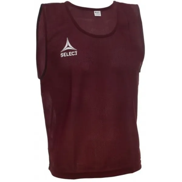 Манишка для футбола взрослая Select Bib Basic бордовый 72х66см (Оригинал)