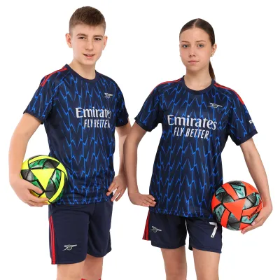 Футбольна форма дитяча ARSENAL темно-синя CO-7350