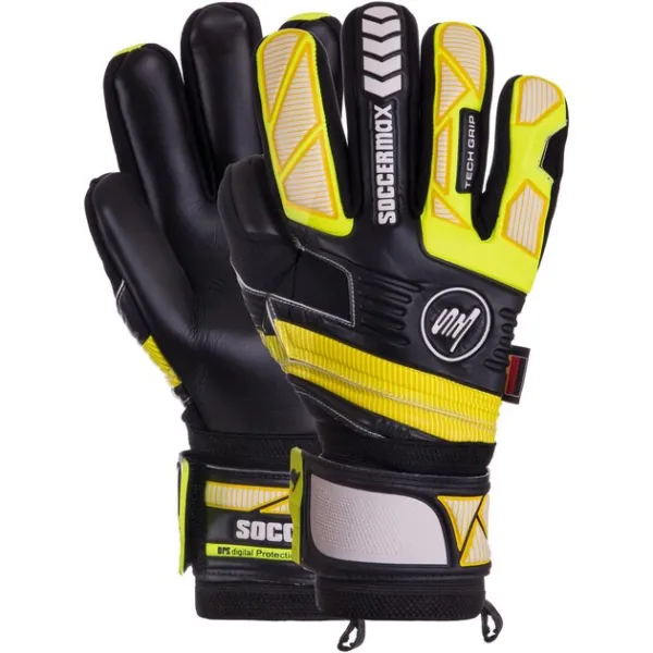 Перчатки вратарские профессиональные  SOCCERMAX GK-019