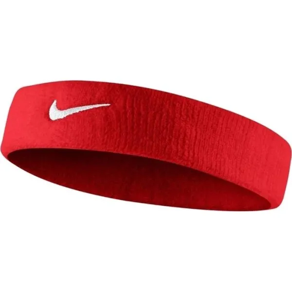Повязка на голову Nike SWOOSH HEADBAND красная N.NN.07.601.OS (Оригинал)