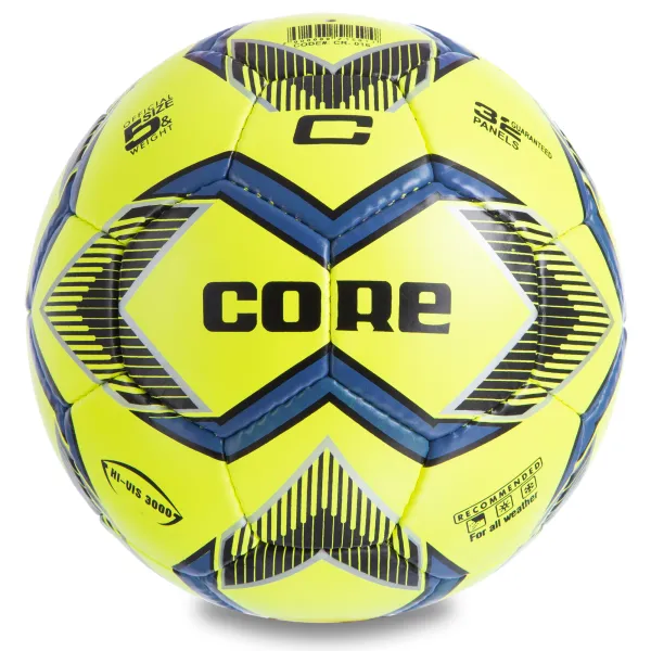 Мяч футбольный CORE HI VIS3000 CR-016 №5 PU