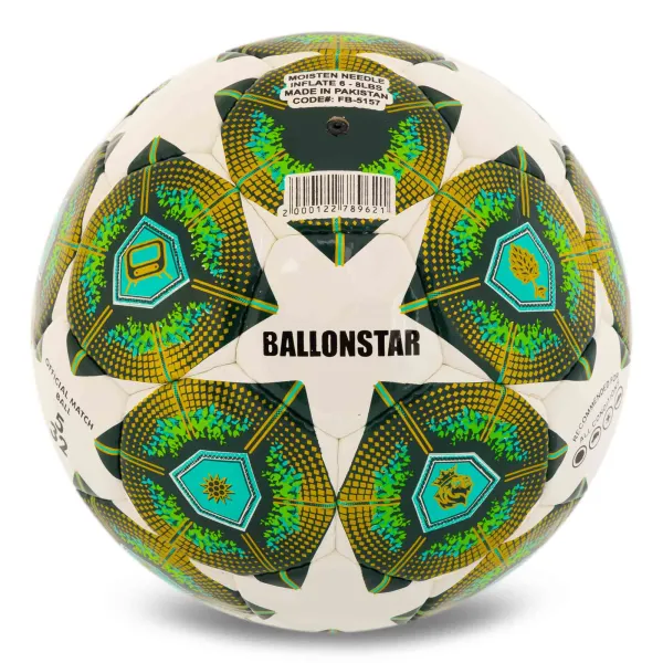 Мяч футбольный PREMIER BALLONSTAR №5 PU FB-5157