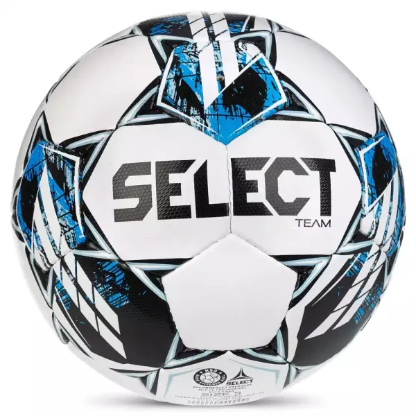 Мяч футбол Select Team  №5 белый-синий 086556-987 (Оригинал)