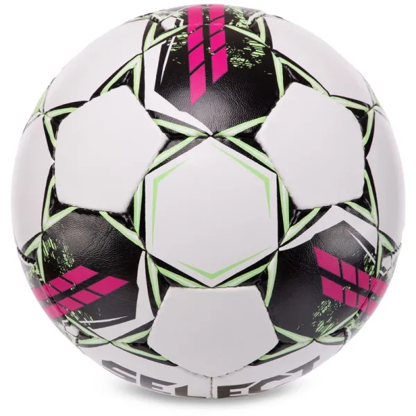 Мяч футзальный SELECT FUTSAL ATTACK v22 №4 бело-розовый 107346-419 (Оригинал)