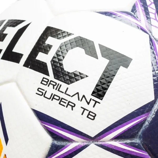 Мяч футбол  Select Brillant Super FIFA TB v24 №5 белый-фиолетовый 361598-009 (Оригинал)