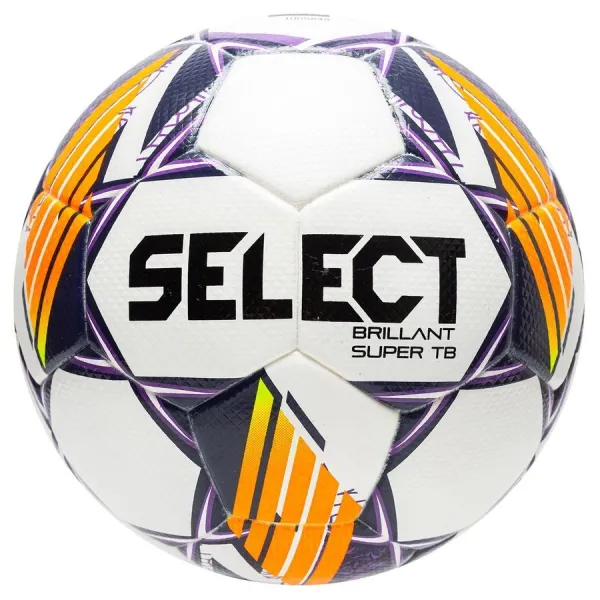 Мяч футбол  Select Brillant Super FIFA TB v24 №5 белый-фиолетовый 361598-009 (Оригинал)