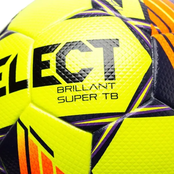 Мяч футбол  Select Brillant Super FIFA TB v24 №5 желтый-фиолетовый 361598-509 (Оригинал)