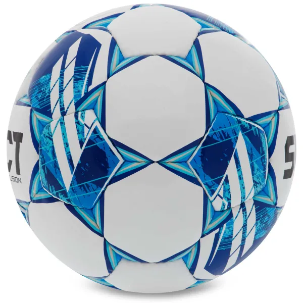 Мяч футбол Select Fusion v23 №4 белый-синий 385416-962/4 (Оригинал)