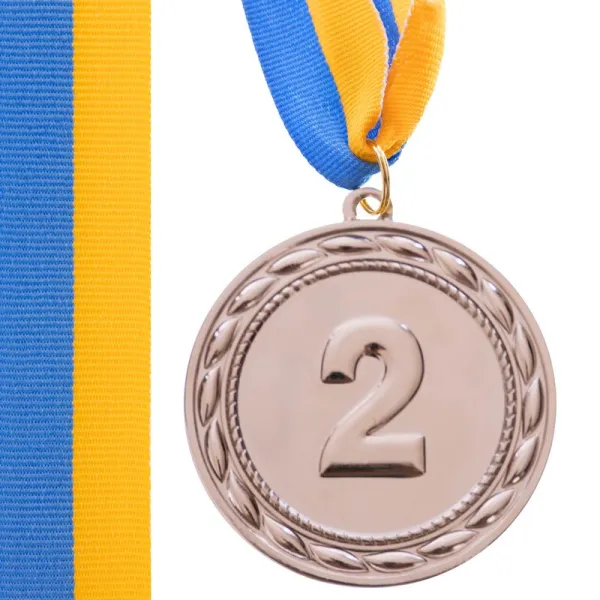 Медалі зі стрічкою 2 місце 6,5см C-4841-2