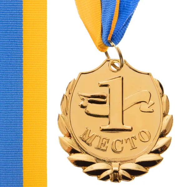 Медалі зі стрічкою 1 місто 5см C-4843-1