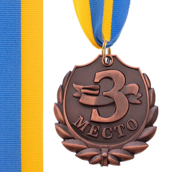 Медалі зі стрічкою 3 місце 5см C-4843-3