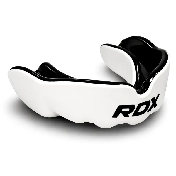 Капа RDX MOUTH GUARD JUNIOR Біло-чорний GGS-3GWJ (Оригінал)
