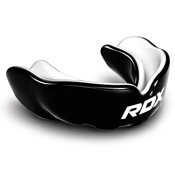 Капа RDX MOUTH GUARD JUNIOR Чорно-білий GGS-3WJ (Оригінал)