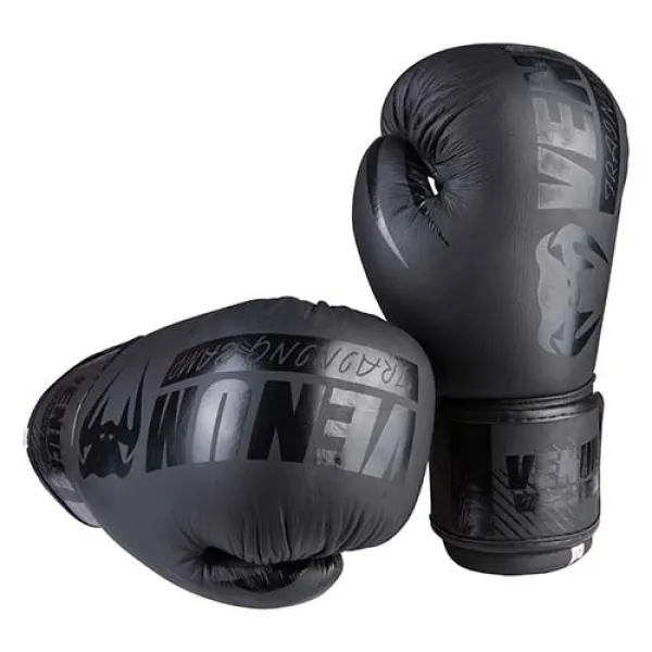 Перчатки боксерские Venum TrainingCamp, матовая кожа 10oz 3215-10