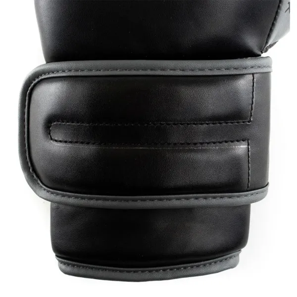 Перчатки боксерские Everlast POWERLOCK 2R TRAINING GLOVE 10oz Чёрно-серый (Оригинал) P00002283