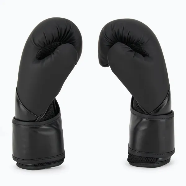 Перчатки боксерские Everlast ELITE 2 BOXING GLOVES Чёрно-золотой 10oz (Оригинал) P00003270