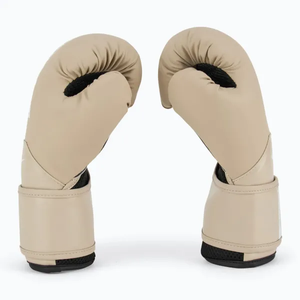 Перчатки боксерские Everlast ELITE 2 BOXING GLOVES Бежевый 10oz (Оригинал) P00003315