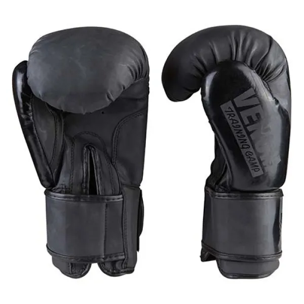 Перчатки боксерские Venum 10oz черный матовый 2955-10BK