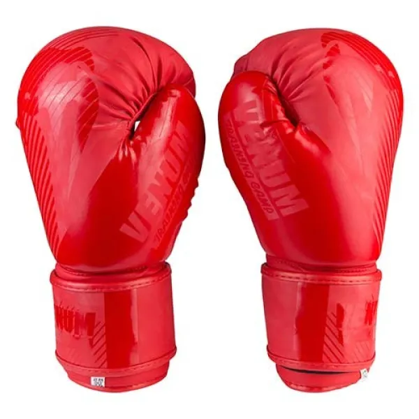 Перчатки боксерские Venum  12oz красный матовый 2955-12R