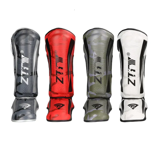 Martial arts shin and foot guards ZTT BO-2531R
