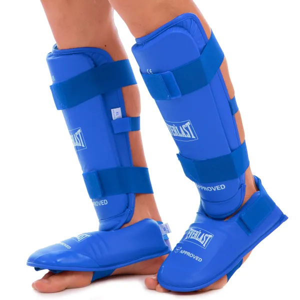 Shin and foot protection for karate ELS GO-3958-1 S-XL Blue