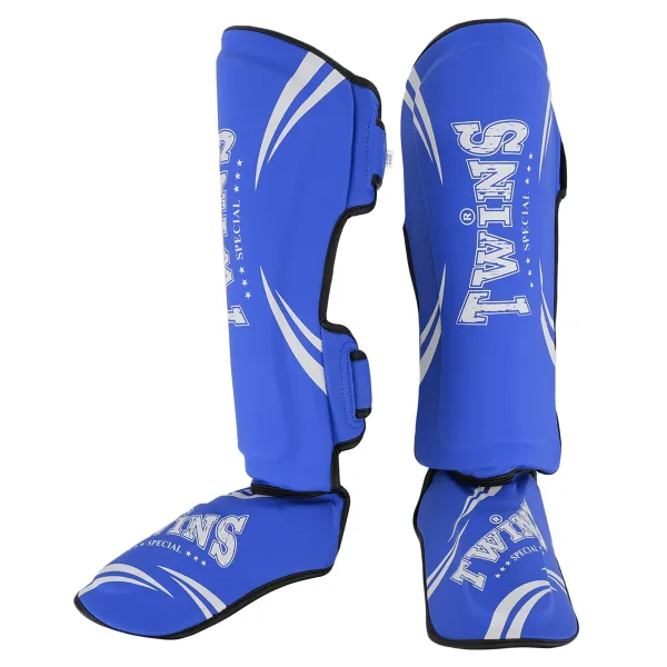 TWS martial arts shin and foot guards, size S-L BO-7971-BL