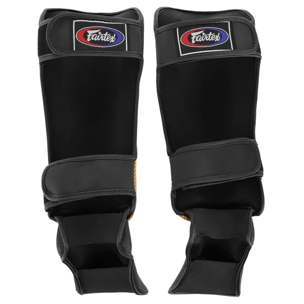 FAIRTEX leather shin and foot guards for martial arts, size S-L BO-9486-Y