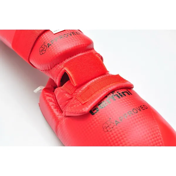 Shin and foot protection for karate Gemini GO-2863-R Red