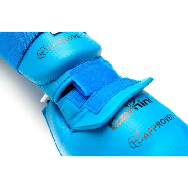 Shin and foot protection for karate Gemini GO-2863-BL Blue