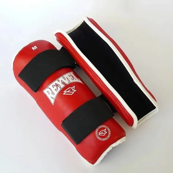 Martial Arts Shin Guard Reyvel RV-0150R red
