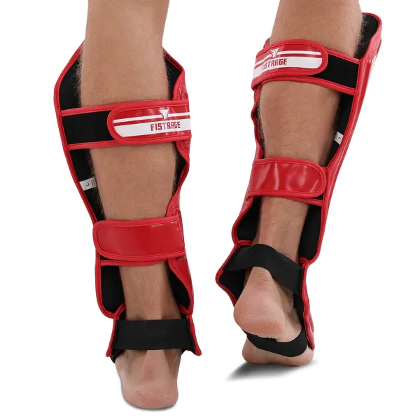 Shin and foot protection for martial arts FISTRAGE, size S-XL VL-8451