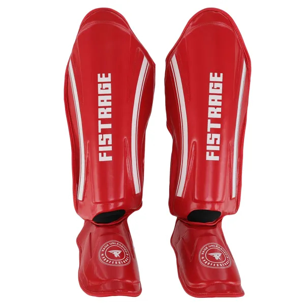Shin and foot protection for martial arts FISTRAGE, size S-XL VL-8451