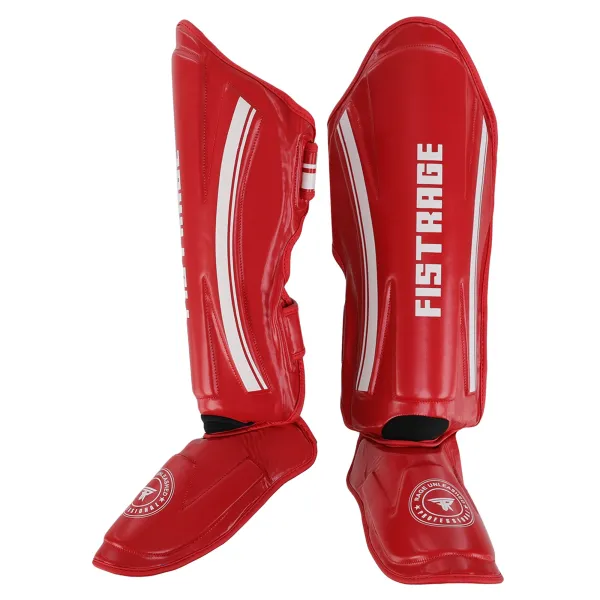 Shin and foot protection for martial arts FISTRAGE, size S-XL VL-8451