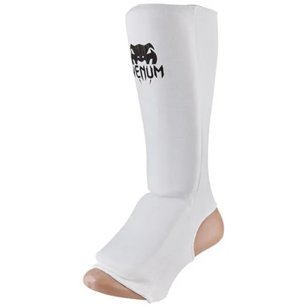 Venum Shin and Foot Protector — white VN-1025WH
