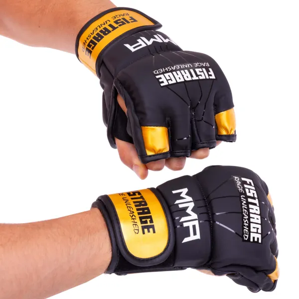 Рукавички для змішаних єдиноборств MMA FISTRAGE S-XL VL-4300
