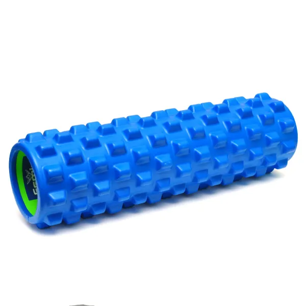 Roller for yoga and Pilates Grid Bubble Roller Gemini Power G0010-BL