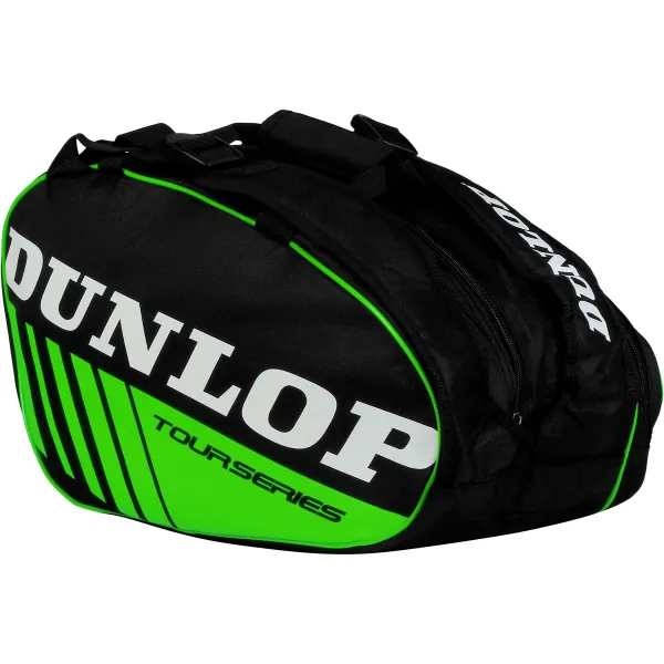Сумка для падел-тенісу Dunlop Padel Paletero Intro BLK/Green (Оригінал) 623852