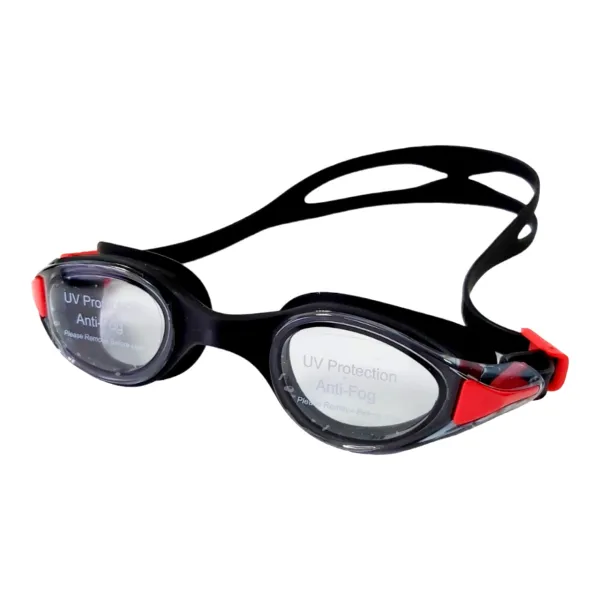 Swimming goggles LEACCO black-red SG-1970-BK