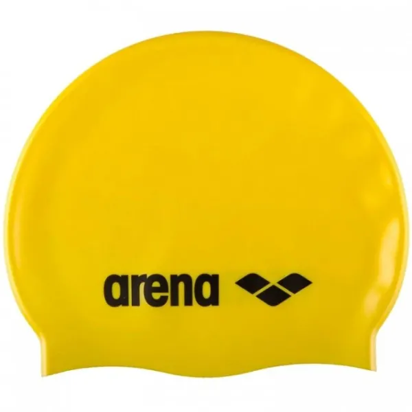 Шапка для плавання Arena CLASSIC SILICONE JR жовтий, чорний Дет OSFM 91670-035 (Оригінал)