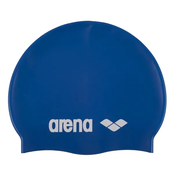 Шапка для плавання Arena CLASSIC SILICONE JR синій Дет OSFM 91670-077 (Оригінал)
