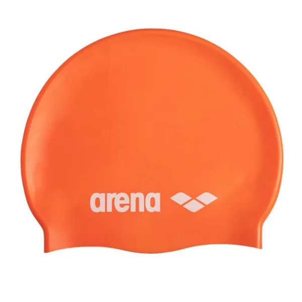 Шапка для плавання Arena CLASSIC SILICONE помаранчевий OSFM 91662-106 (Оригінал)