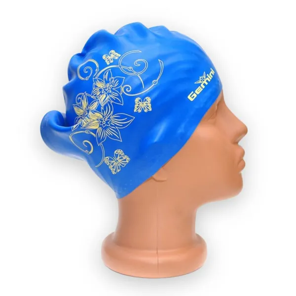 Cap for long hair Gemini SW-SL-02BLUE blue